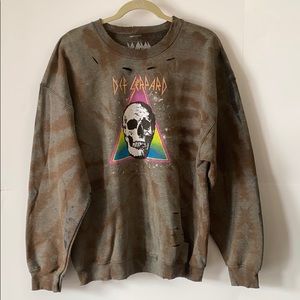 Ladies sweatshirt Def Leppard